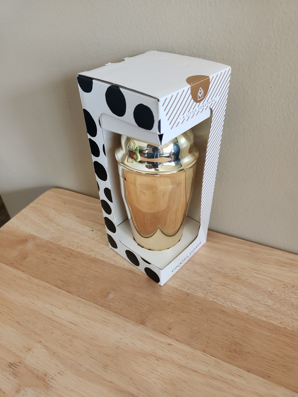 Cocktail Shaker - Gold Finish